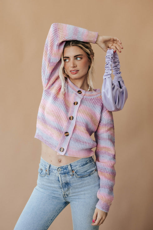 She's All That Cardigan // Lavender